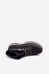 Žygio batai vyrams Trappers 494673777, juodi kaina ir informacija | Vyriški batai | pigu.lt