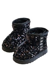Auliniai batai vaikams Rebbica 884562331, juodi цена и информация | Детские сапоги | pigu.lt