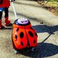 Vaikiškas kelioninis lagaminas boružėlė, S, raudonas kaina ir informacija | Lagaminai, kelioniniai krepšiai | pigu.lt