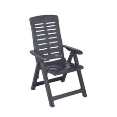 Стул Yuma, черный цена и информация | Садовые стулья, кресла, пуфы | pigu.lt