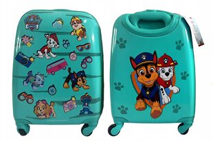 Vaikiškas kelioninis lagaminas Paw Patrol Nickelodeon, S, žalias kaina ir informacija | Lagaminai, kelioniniai krepšiai | pigu.lt