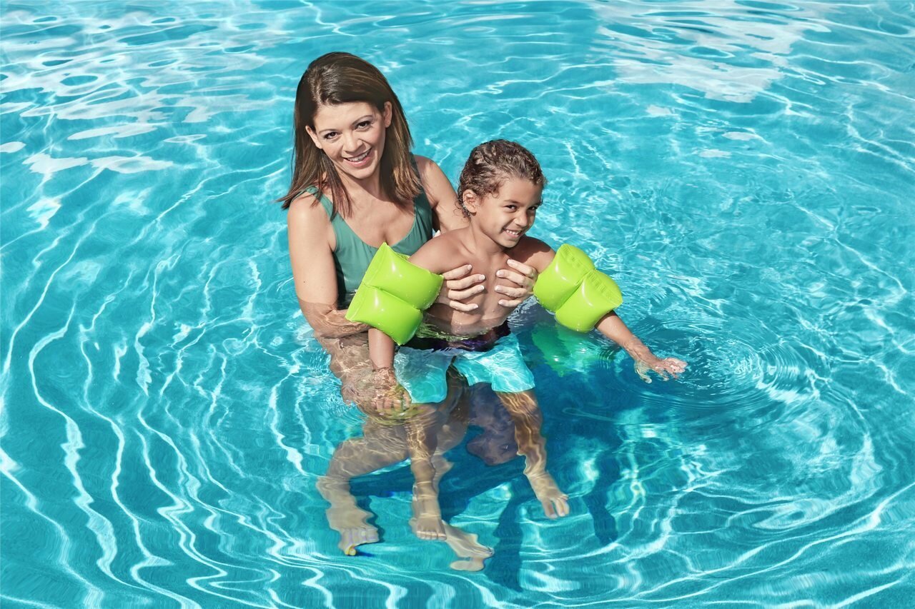 Vaikiškos plaukimo rankovės Bestway kaina ir informacija | Vandens, smėlio ir paplūdimio žaislai | pigu.lt