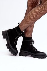 Auliniai batai moterims Gordts 795136587, juodi kaina ir informacija | Aulinukai, ilgaauliai batai moterims | pigu.lt