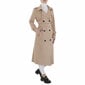 Moteriškas pavasario-rudens paltas, smėlio spalvos цена и информация | Paltai moterims | pigu.lt