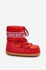 Sniego batai moterims Soia 625188923, raudoni kaina ir informacija | Aulinukai, ilgaauliai batai moterims | pigu.lt