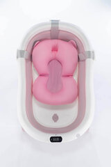 Sulankstoma kūdikio vonelė To-ma, rožinė kaina ir informacija | Maudynių priemonės | pigu.lt