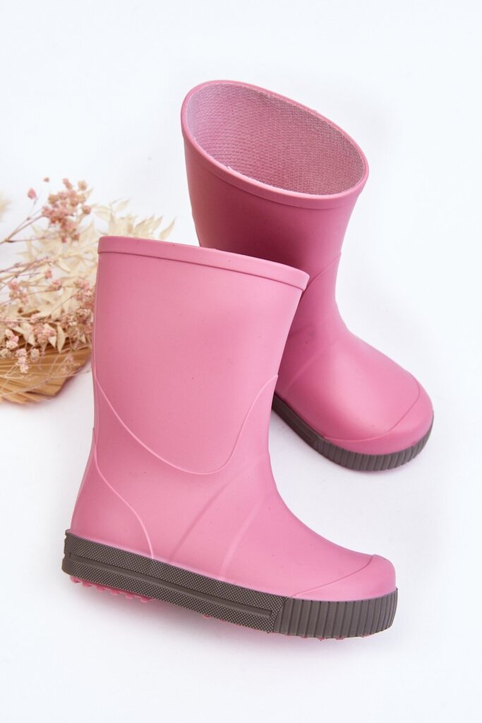 Guminukai mergaitėms Wellington Gokids 979 338172648, rožiniai kaina ir informacija | Guminiai batai vaikams | pigu.lt