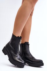 Auliniai batai moterims Tisaia 470779869, juodi kaina ir informacija | Aulinukai, ilgaauliai batai moterims | pigu.lt