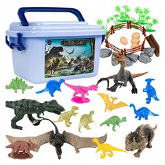 Dinozaurų figūrėlių rinkinys, 40 d. цена и информация | Игрушки для мальчиков | pigu.lt