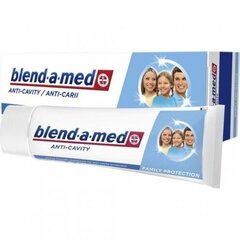 Паста зубная Blend-a-Med Anti-Cavity Family Protection, 75 мл цена и информация | Зубные щетки, пасты | pigu.lt