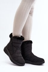 Žieminiai batai moterims 878725668, juodi цена и информация | Женские ботинки | pigu.lt