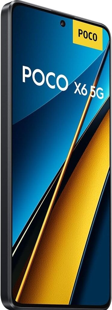 Xiaomi Poco X6 5G 12/256GB Black kaina ir informacija | Mobilieji telefonai | pigu.lt