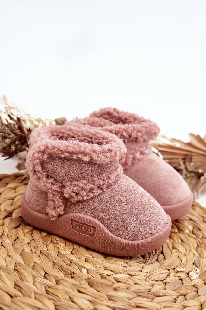 Sniego batai mergaitėms Unitia 798844894, rožiniai kaina ir informacija | Aulinukai vaikams | pigu.lt