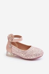 Bateliai mergaitėms 130740126, rožiniai цена и информация | Детские туфли | pigu.lt