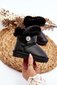 Žieminiai batai mergaitėms 860795142, juodi kaina ir informacija | Aulinukai vaikams | pigu.lt