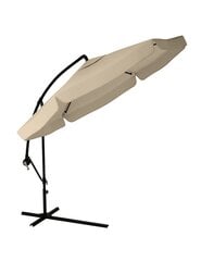 Sodo skėtis John Green, 350 cm, smėlio spalvos kaina ir informacija | Skėčiai, markizės, stovai | pigu.lt