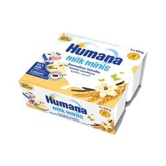 Десерт Humana Milk Minis Ванильный манный 400г цена и информация | Закуски, напитки для детей | pigu.lt