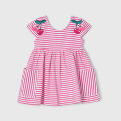 Детское платье Mayoral 3917*35, бирюзовое/фуксия 8445445213554 цена и информация | Платья для девочек | pigu.lt