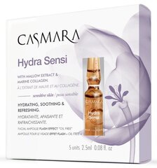 Ampulės veido odai Casmara Hydra Sensi,5 x 2,5 ml цена и информация | Сыворотки для лица, масла | pigu.lt