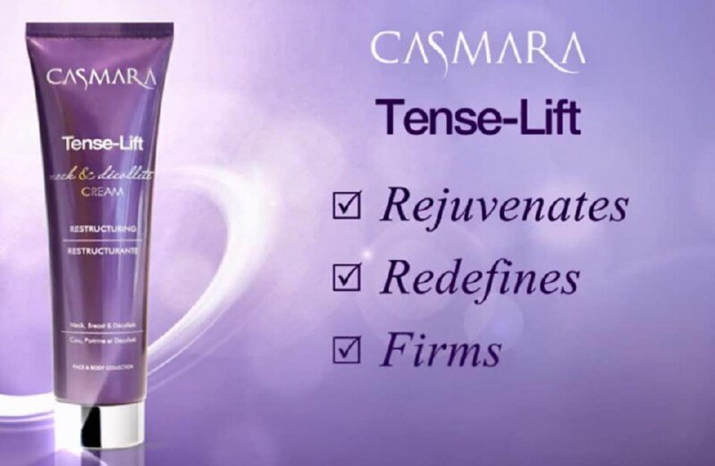 Kaklo ir dekoltė kremas Casmara Tense-Lift Cream, 100 ml kaina ir informacija | Kūno kremai, losjonai | pigu.lt