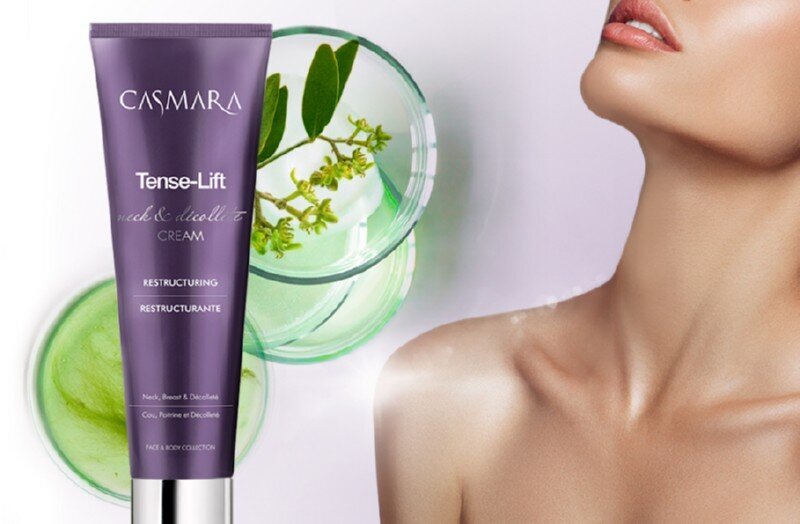 Kaklo ir dekoltė kremas Casmara Tense-Lift Cream, 100 ml kaina ir informacija | Kūno kremai, losjonai | pigu.lt