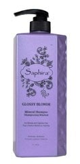 Šampūnas šviesiems plaukams Saphira Glossy Blonde, 1000 ml kaina ir informacija | Šampūnai | pigu.lt