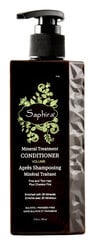 Neapsunkinantis kondicionierius plaukams Saphira Mineral Treatment, 1000 ml kaina ir informacija | Balzamai, kondicionieriai | pigu.lt