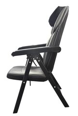 Masažinė kėdė Zyle, juoda kaina ir informacija | Masažo reikmenys | pigu.lt