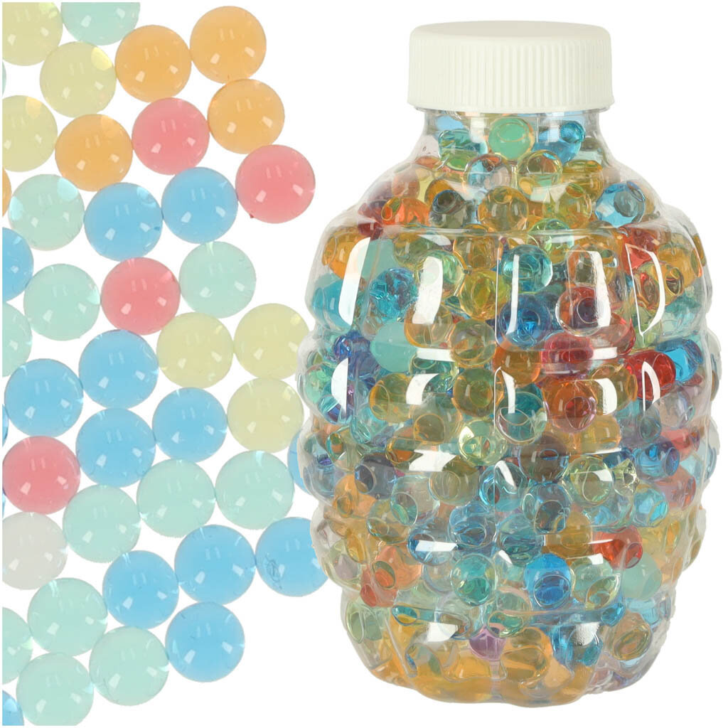 Vandens gelio hidrogelio kamuoliukai, 550 vnt. цена и информация | Vandens, smėlio ir paplūdimio žaislai | pigu.lt