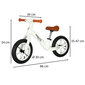 Balansinis dviratis Trike Fix Pro, baltas kaina ir informacija | Balansiniai dviratukai | pigu.lt
