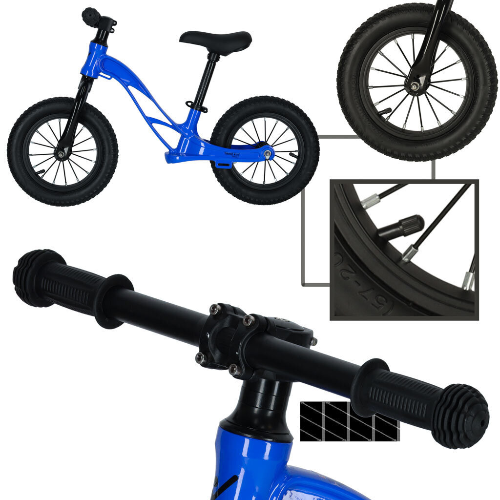 Balansinis dviratis Trike Fix Active X1, mėlynas kaina ir informacija | Balansiniai dviratukai | pigu.lt