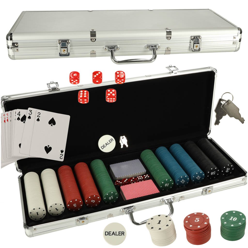 Pokerio žaidimo rinkiny kaina ir informacija | Azartiniai žaidimai, pokeris | pigu.lt