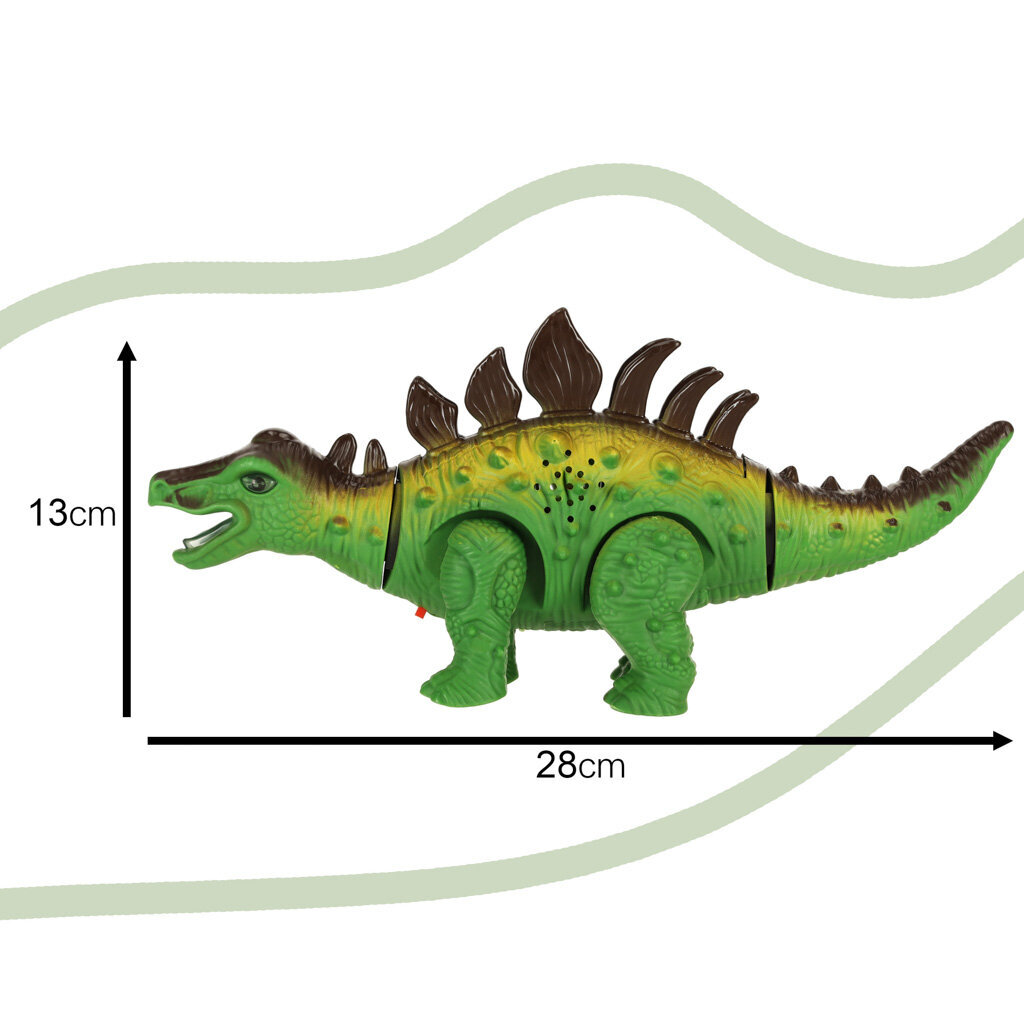 Nuotoliniu budu valdomas Dinozauras Stegosaurus цена и информация | Žaislai berniukams | pigu.lt