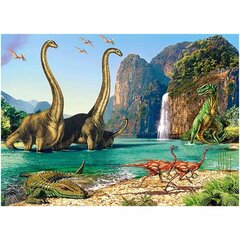 Dėlionė Castorland Dinozaurų pasaulis, 60 d. kaina ir informacija | Dėlionės (puzzle) | pigu.lt