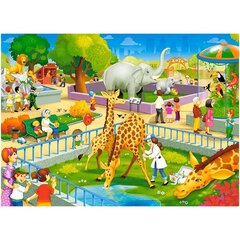 Dėlionė Castorland Apsilankymas zoologijos sode, 60 d. kaina ir informacija | Dėlionės (puzzle) | pigu.lt