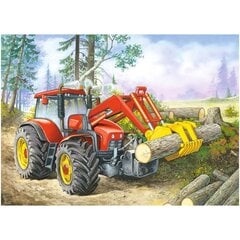 Dėlionė Castorland Traktorius su griebtuvu, 60 d. цена и информация | Пазлы | pigu.lt
