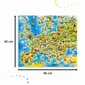 Edukacinis galvosūkis - dėlionė Castorland Europos žemėlapis, 180 det. + 32 pav kaina ir informacija | Dėlionės (puzzle) | pigu.lt