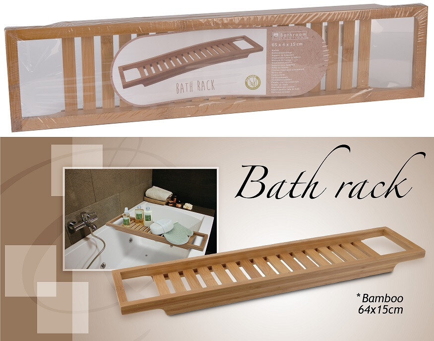 Bambuko lentyna voniai kaina ir informacija | Vonios kambario aksesuarai | pigu.lt