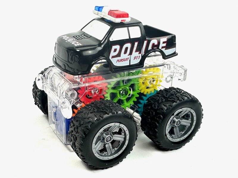 Žaislinis policijos visureigis su žibintais kaina ir informacija | Žaislai berniukams | pigu.lt
