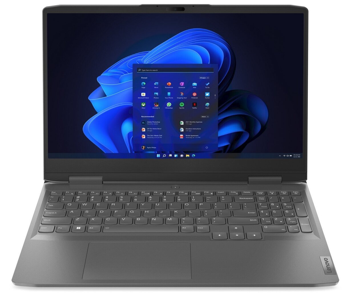 Lenovo LOQ 15IRH8 (82XV00Y3PB) kaina ir informacija | Nešiojami kompiuteriai | pigu.lt