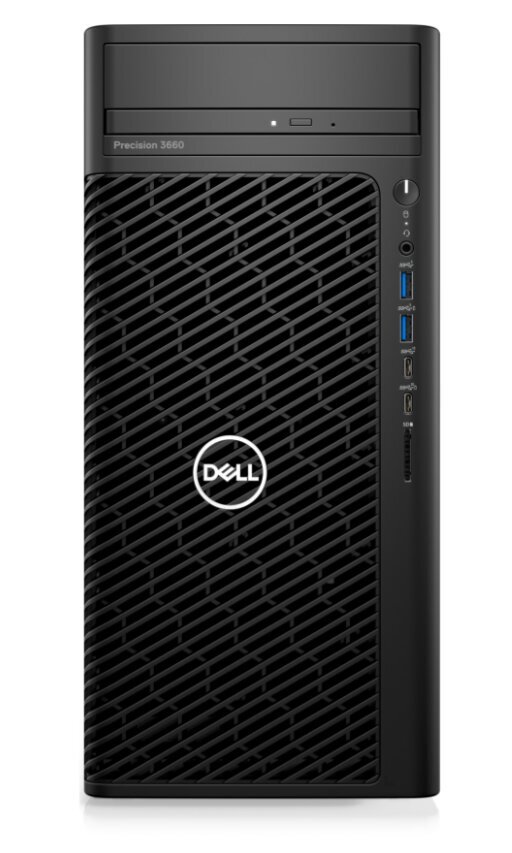Dell Precision 3660 Tower (1002215035) kaina ir informacija | Stacionarūs kompiuteriai | pigu.lt