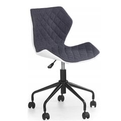 Kėdė Matrix, balta/pilka kaina ir informacija | Biuro kėdės | pigu.lt
