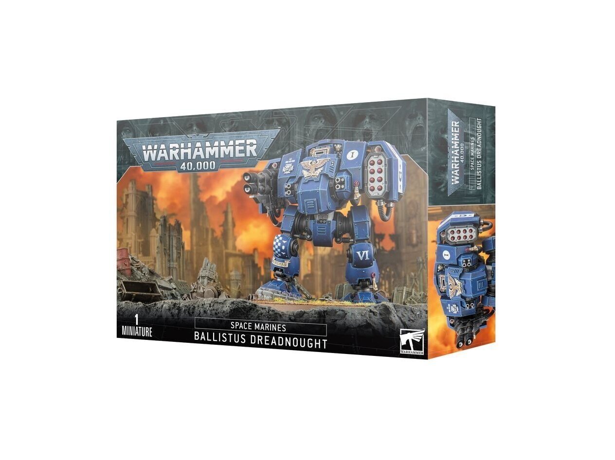 Konstruktorius Kosminiai jūrų pėstininkai Ballistus Dreadnought Games Workshop, 48-11, 21 d kaina ir informacija | Konstruktoriai ir kaladėlės | pigu.lt