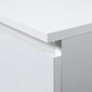Kosmetinis staliukas Fluxar home FST033, 142x90cm baltas цена и информация | Kosmetiniai staliukai | pigu.lt