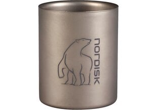 Puodelis Nordisk Titanium Mug, 220 ml kaina ir informacija | Turistiniai katiliukai, indai, įrankiai | pigu.lt