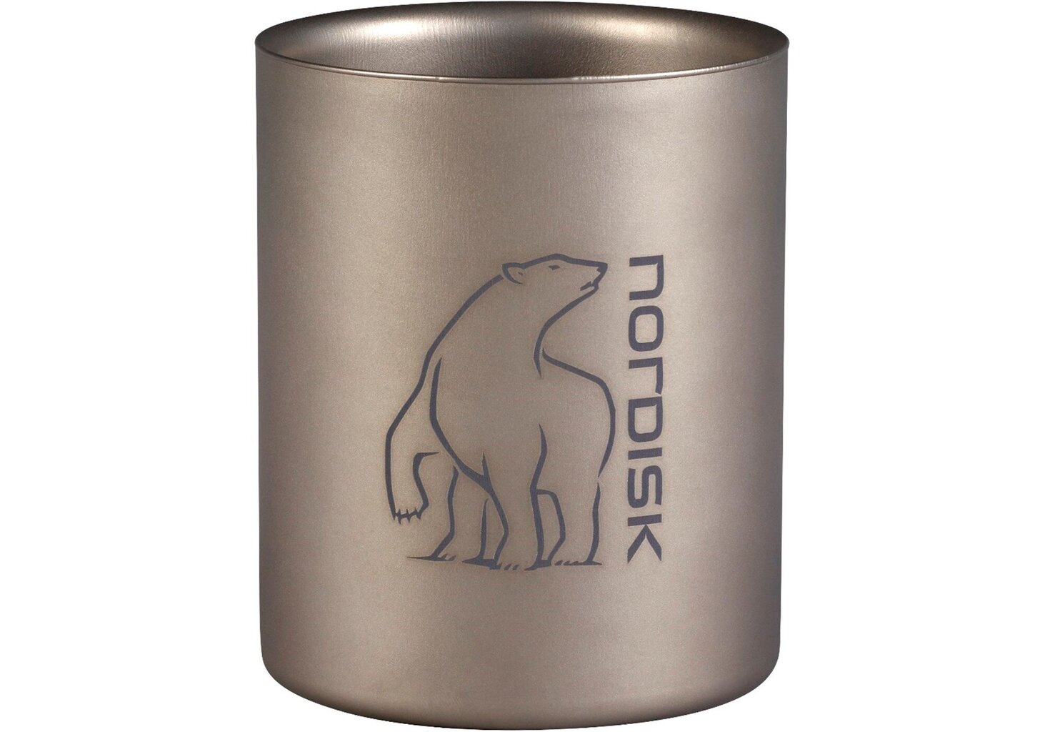 Puodelis Nordisk Titanium Mug, 450 ml цена и информация | Turistiniai katiliukai, indai, įrankiai | pigu.lt