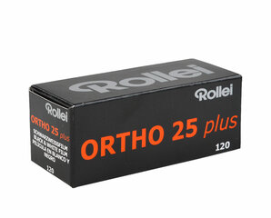 Rollei Ortho 25 plus 120 kaina ir informacija | Priedai fotoaparatams | pigu.lt