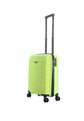 чемодан, зеленый 55 x 37 x 22 см цена и информация | Чемоданы, дорожные сумки  | pigu.lt