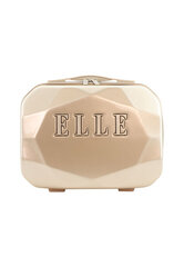 Kosmetinė Elle Diamond, auksinis, 1 vnt. kaina ir informacija | Kosmetinės, veidrodėliai | pigu.lt