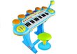 Žaislinis pianinas su mikrofonu ir kėdute kaina ir informacija | Žaislai mergaitėms | pigu.lt